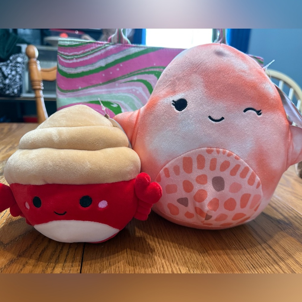 Squishmallow ocean theme set